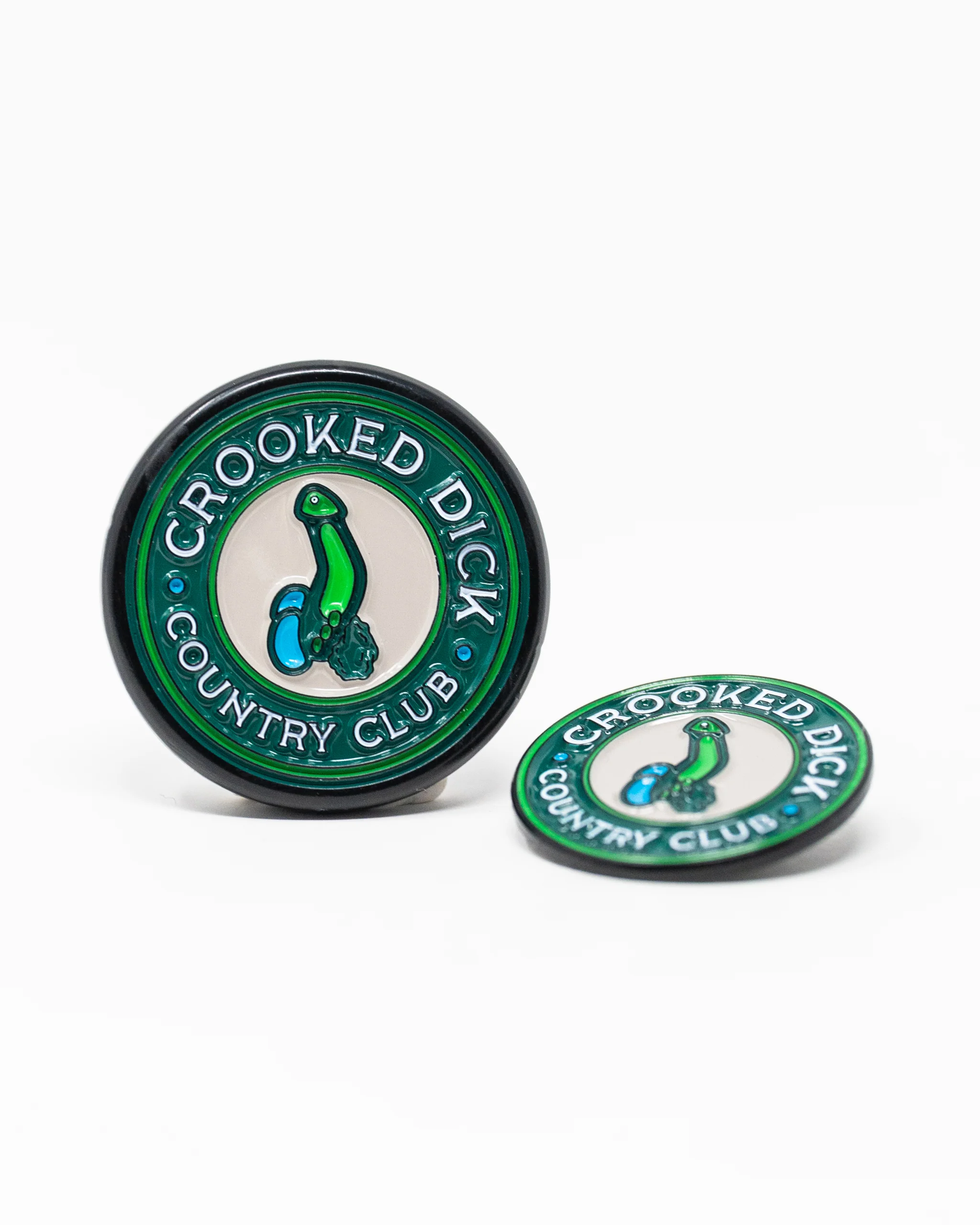 Pop Out Medallion Ball Marker - Crooked Dick - Image 9