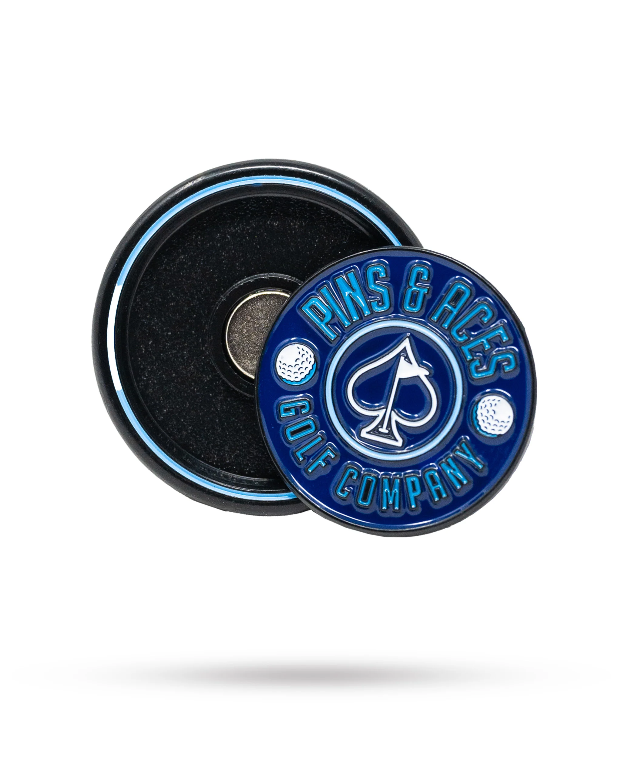 Pop Out Medallion Ball Marker - Navy - Image 2