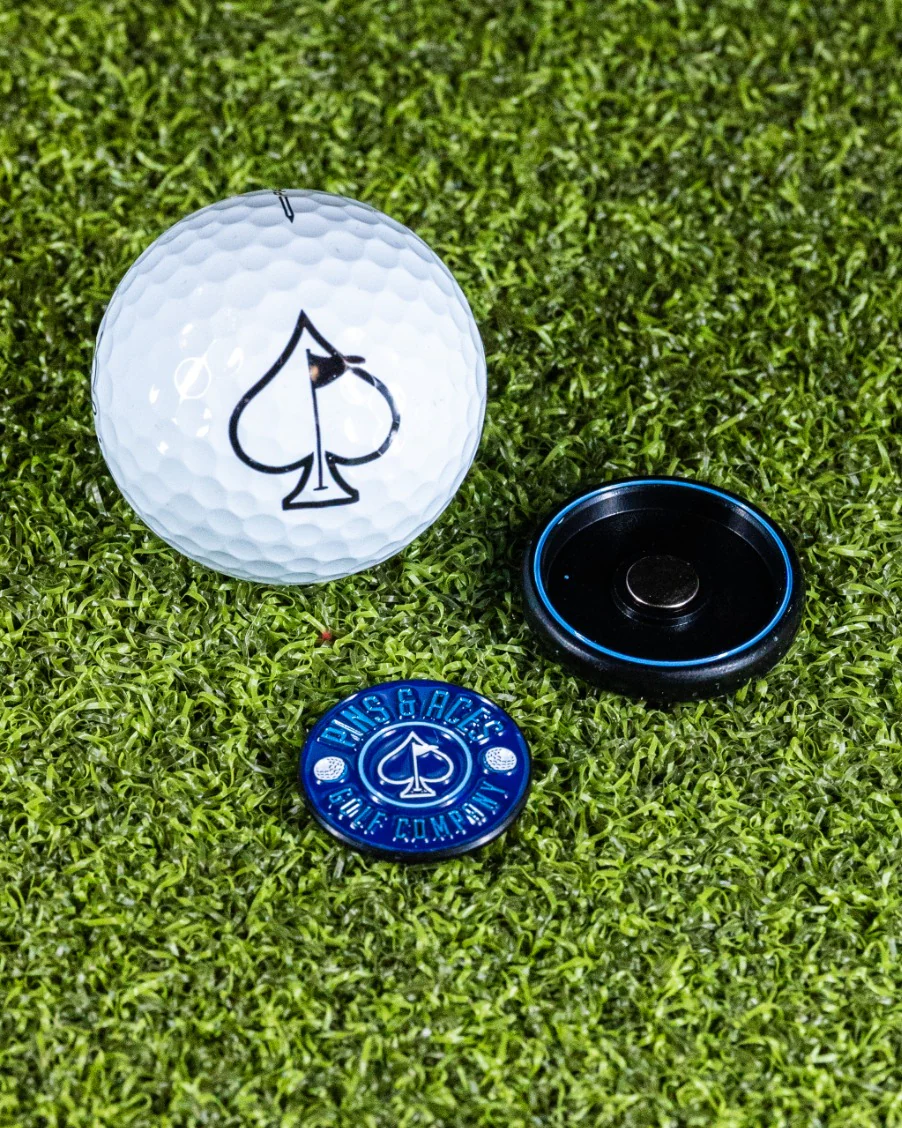 Pop Out Medallion Ball Marker - Navy - Image 7