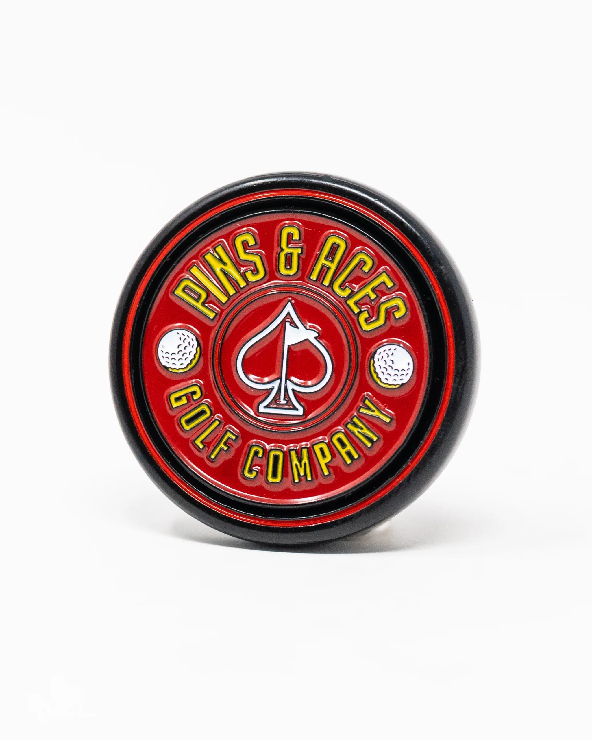 Pop Out Medallion Ball Marker - Red - Image 14