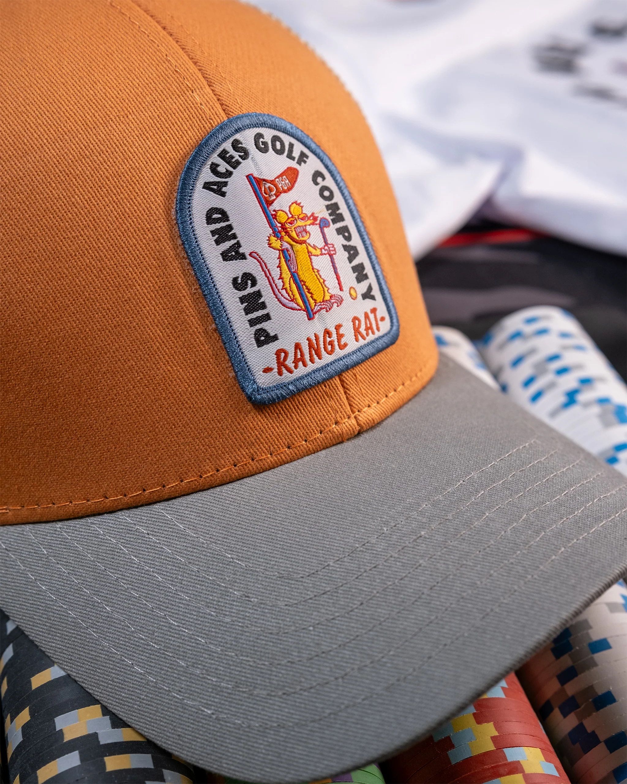 Trucker Hat - Range Rat Orange - Image 6