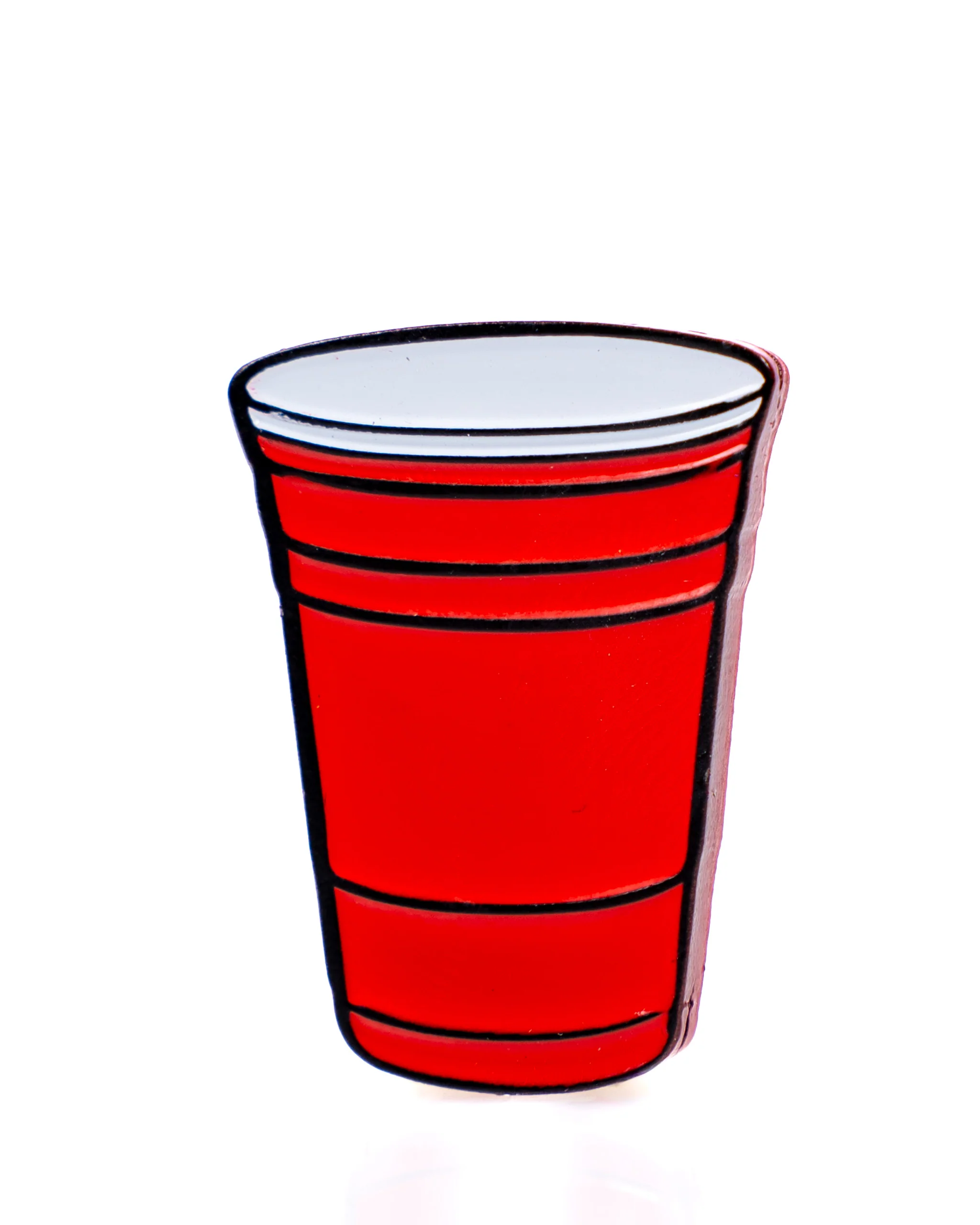 Red Party Cup Ball Marker - Image 3