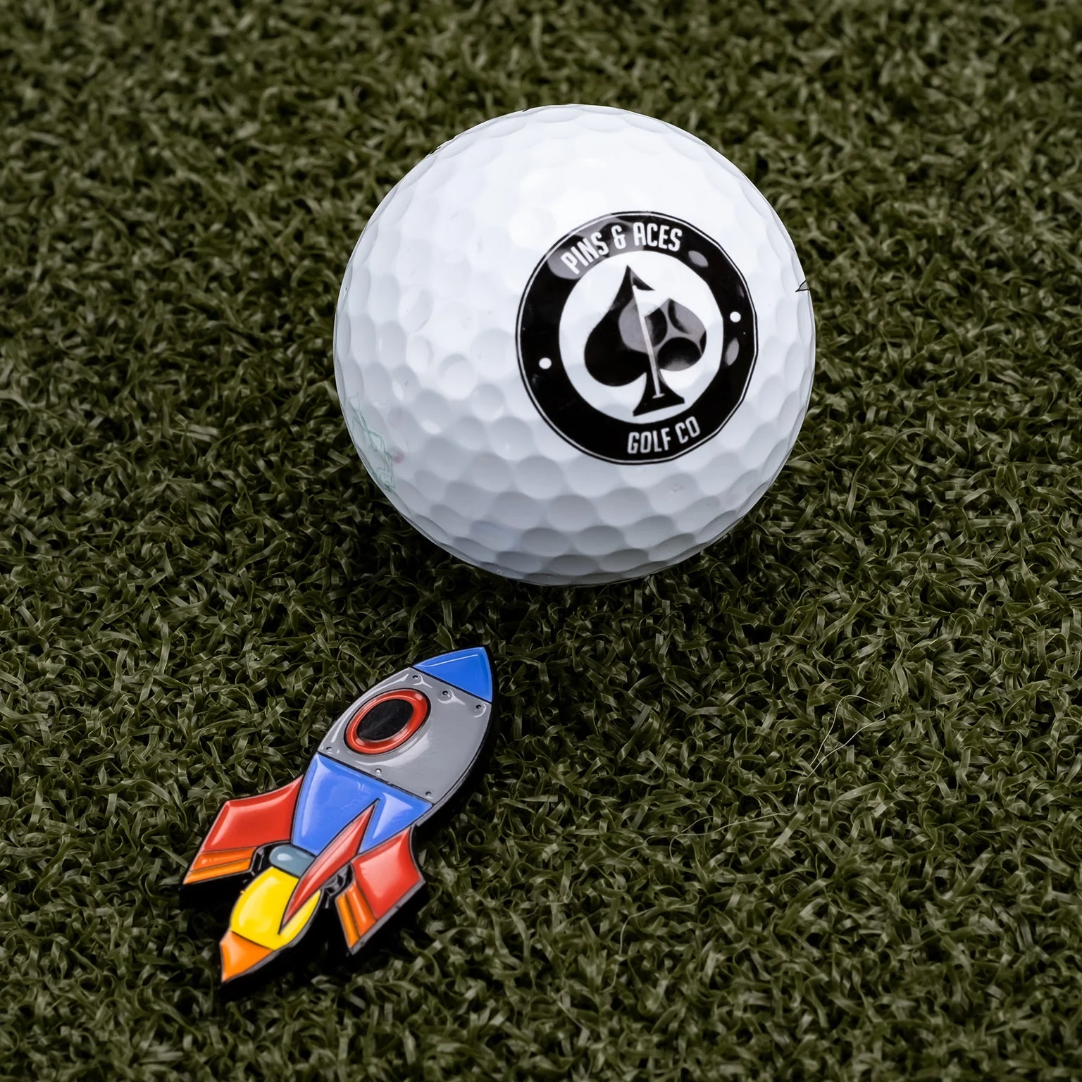 Rocket Emoji Ball Marker - Image 3
