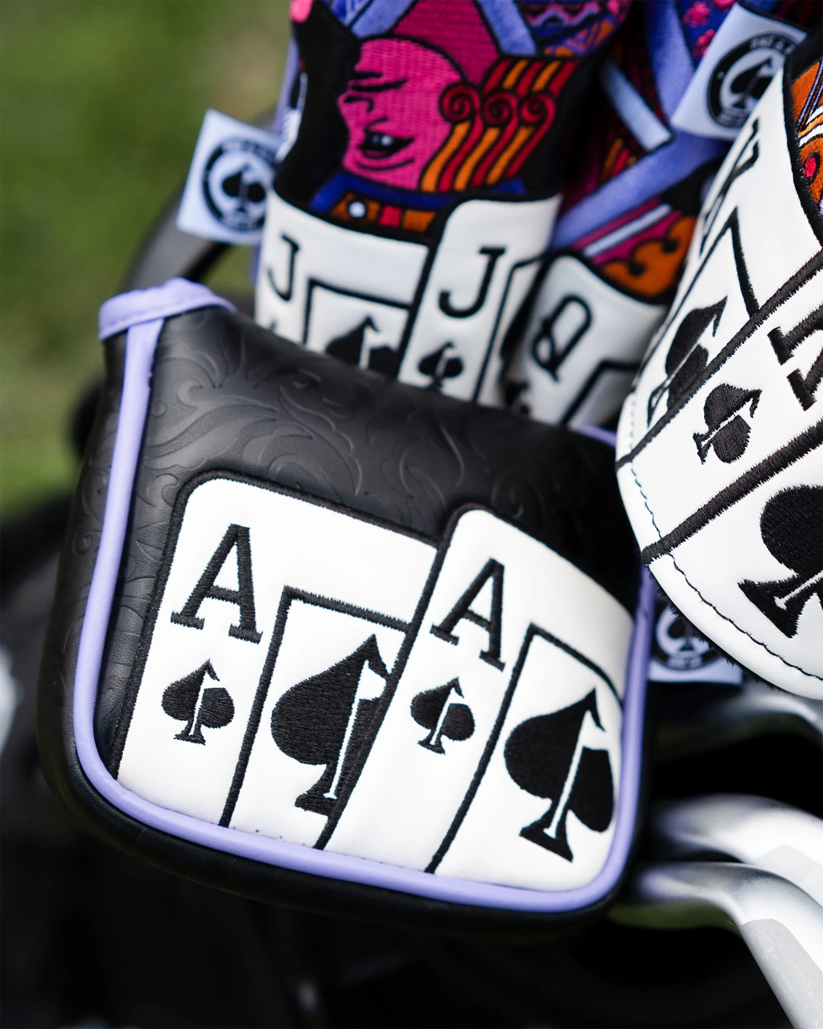 Ace of Spades - Mallet Putter Cover - Image 6