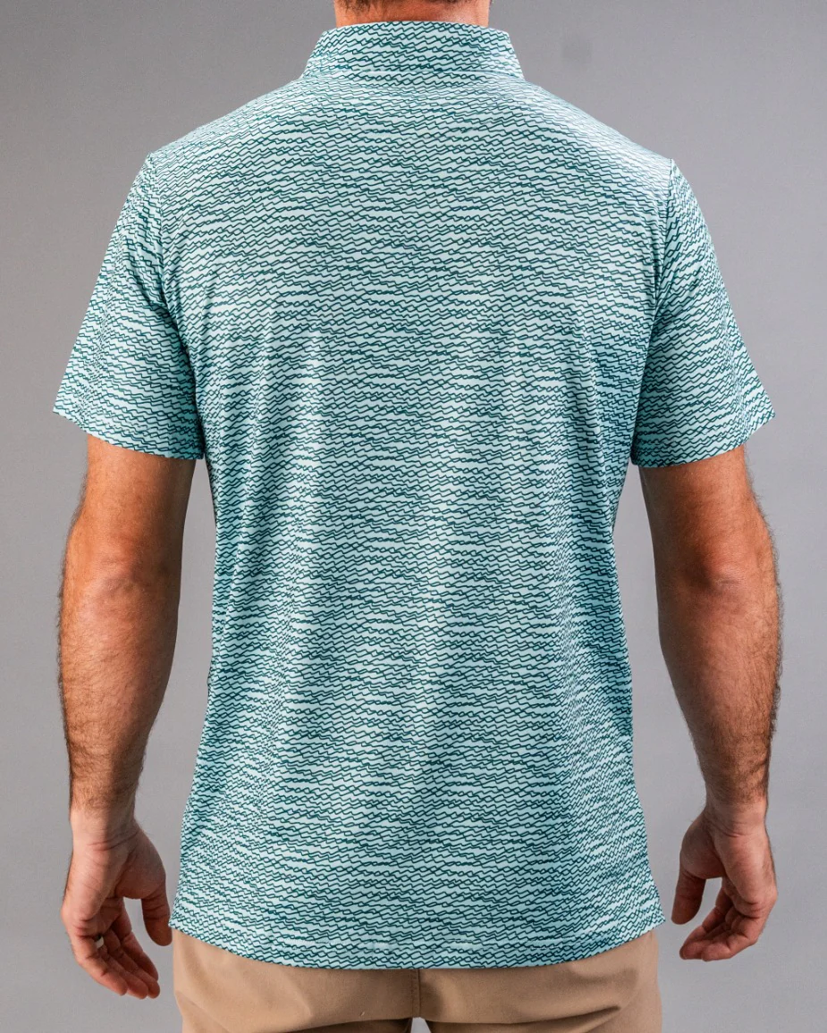 Squiggle Teal - Image 2