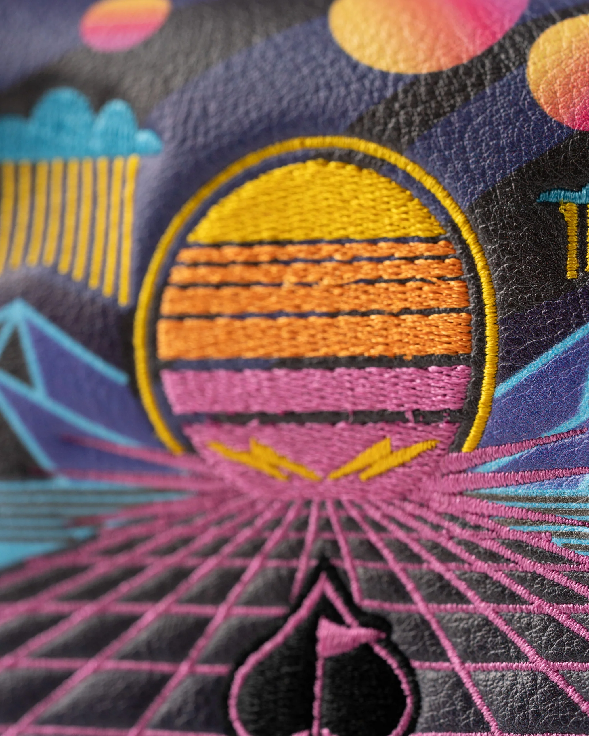 Synthwave - Mallet Putter Cover - Image 8
