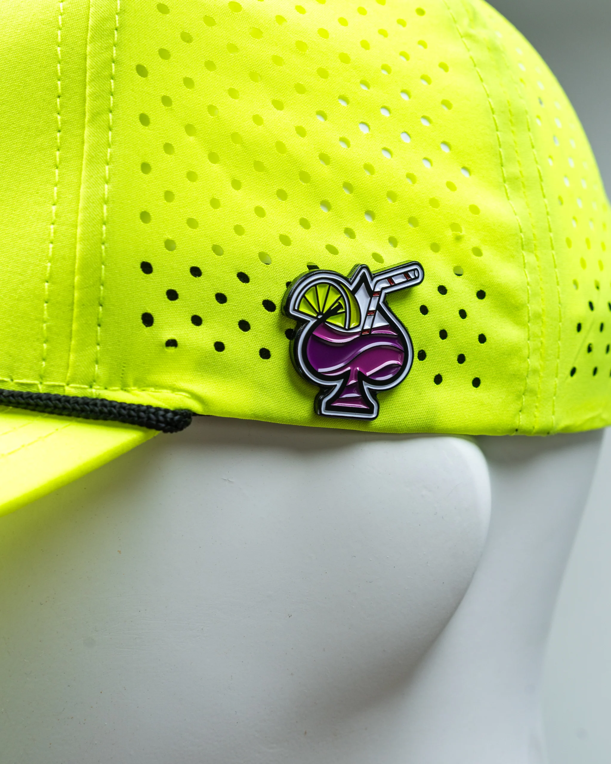 Perforated Rope Hat - Transfusion Highlighter Yellow - Image 5