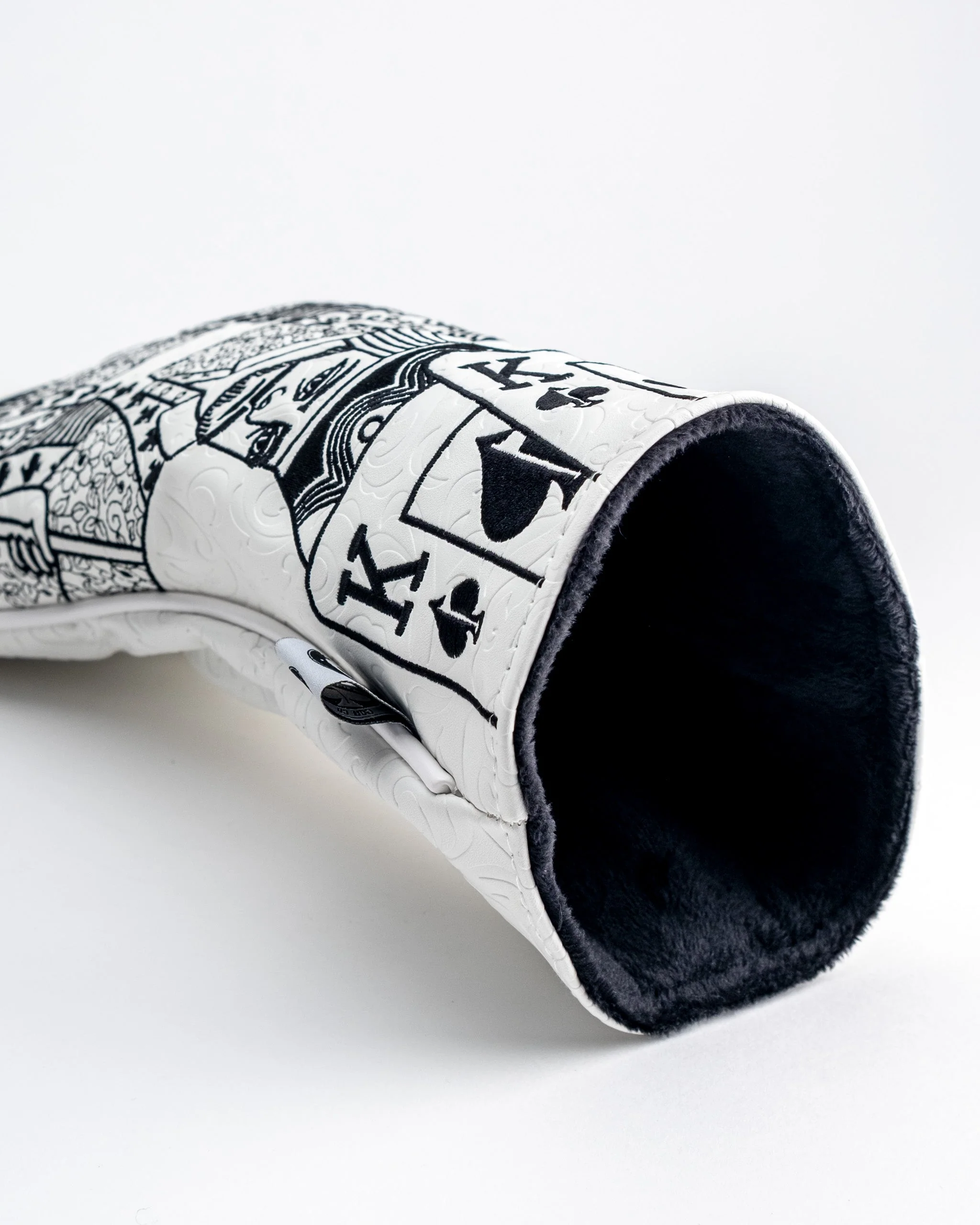 White Out King of Spades - Driver Cover - Image 4
