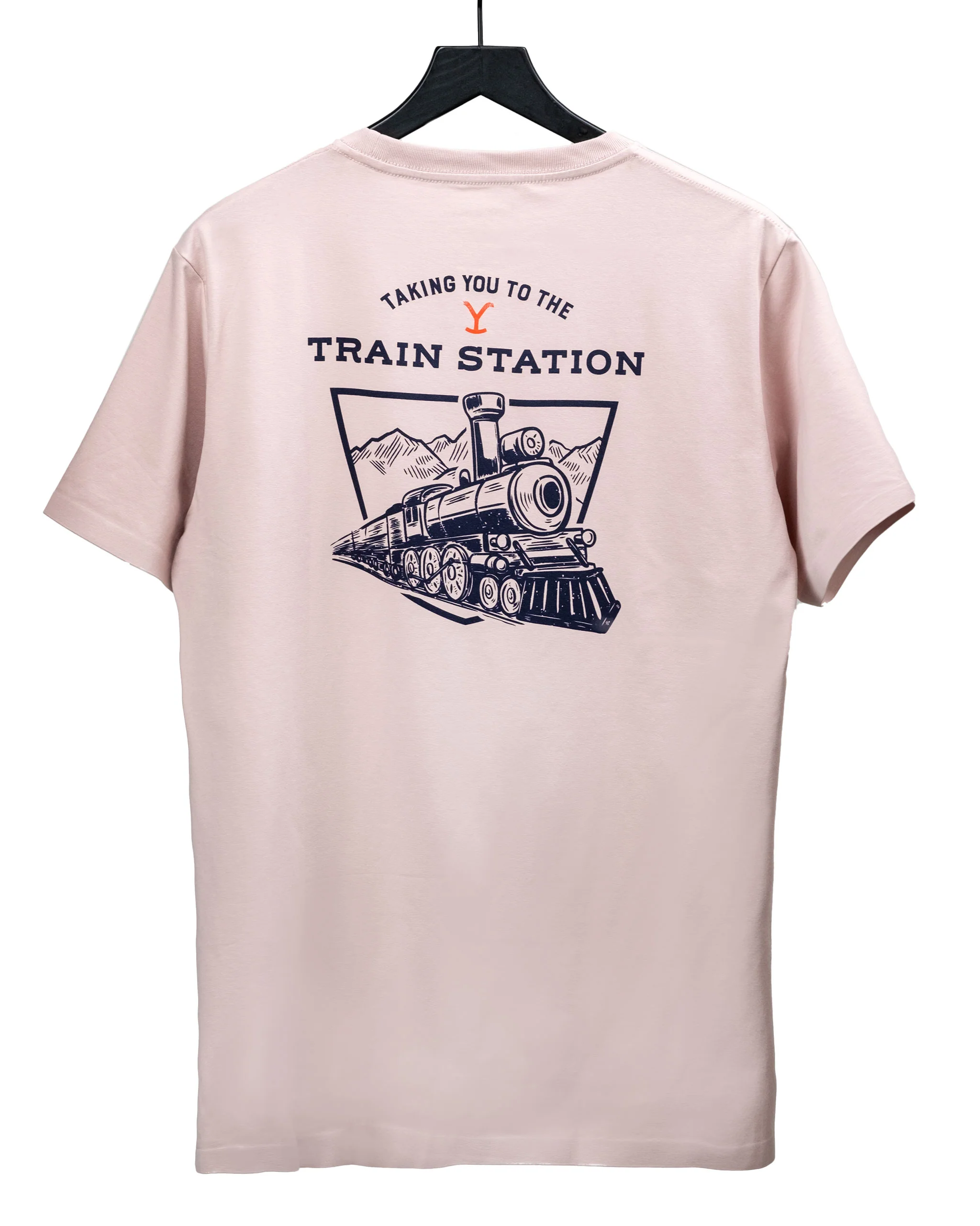 Yellowstone Train Station Tee - Image 2