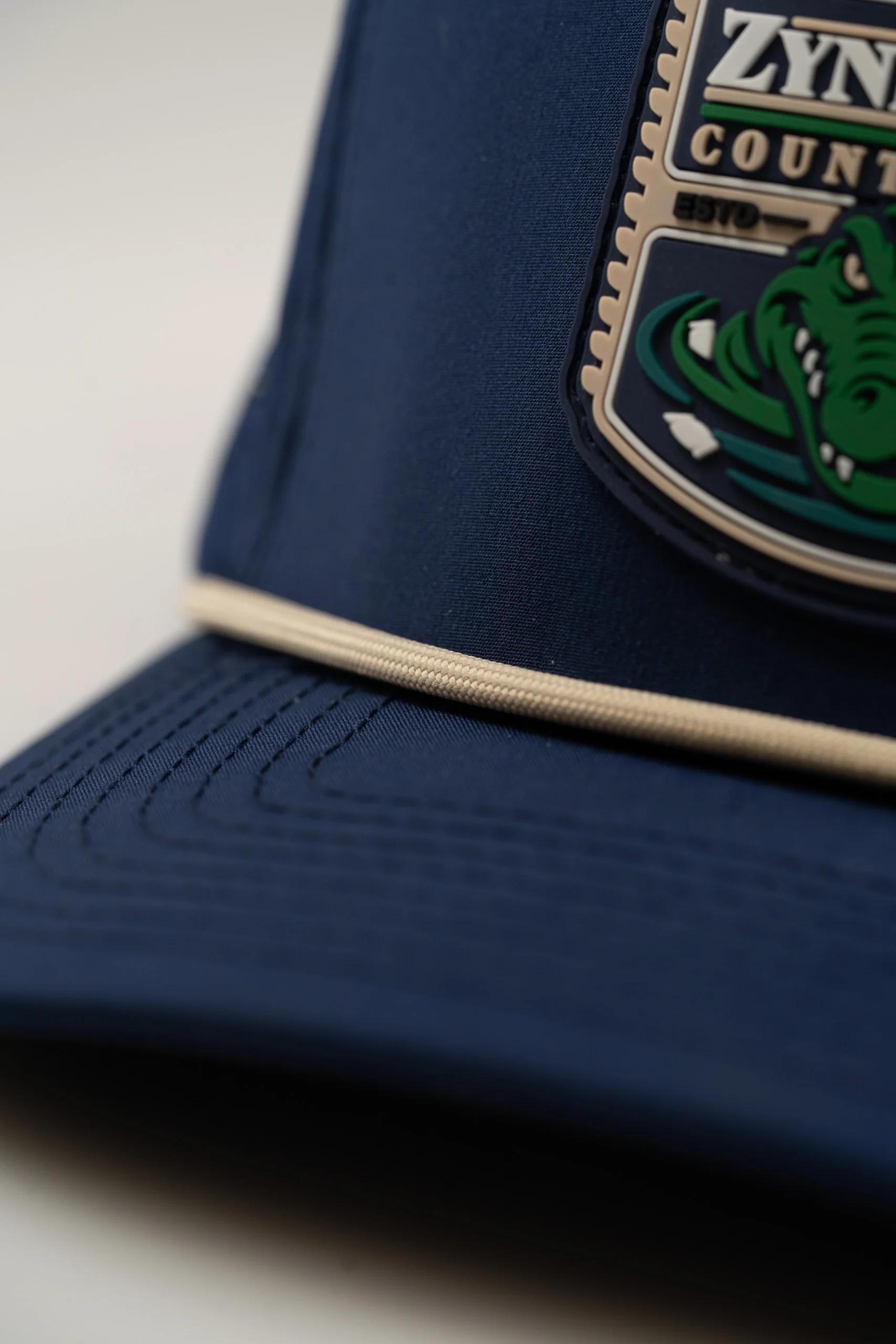 Zynbabwe Country Club Navy - Perforated Rope Hat - Image 8